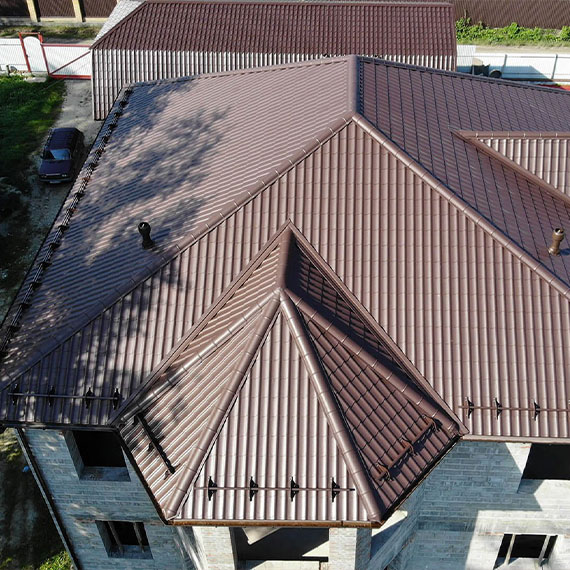 Монтаж сложной крыши и кровли в Кировграде и Свердловской области